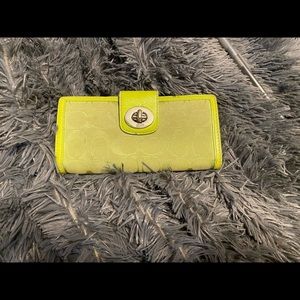 Authentic Coach wallet.